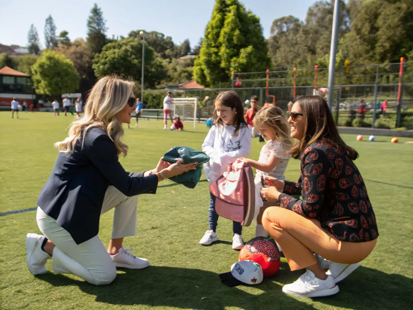 A photograph showing volunteers from ASSOCIATION SPORTIVE ASPTT SAINTES working with local community members on a sports-related project, emphasizing the organization's dedication to community service.